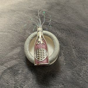 Bath & Body Works Scentportable Champagne Bottle Car Air Freshener Visor Clip